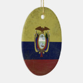 Bandeira do equador keramisch ornament (Rechts)