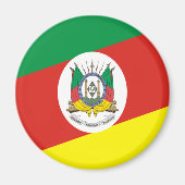 Bandeira do Rio Grande do Sul Magneet (Voorkant)