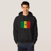 Bandeira do Senegal Hoodie (Voorkant volledig)