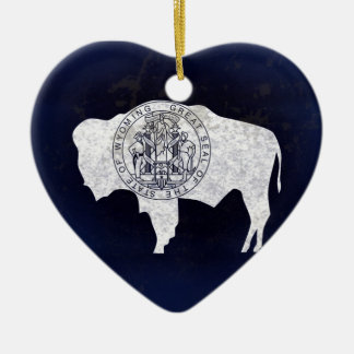 Bandeira do Wyoming Keramisch Ornament