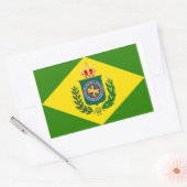 Bandeira Império Rechthoekige Sticker (Envelop)
