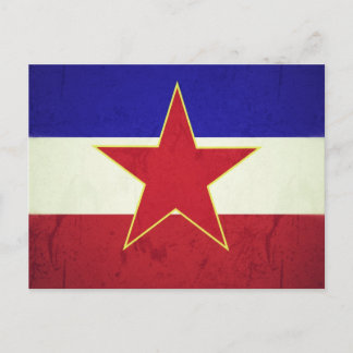 Bandeira Iugoslávia Briefkaart
