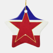 Bandeira Iugoslávia Keramisch Ornament (Voorkant)