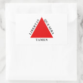 Bandeira Minas Gerais Brasil Rechthoekige Sticker (Tas)