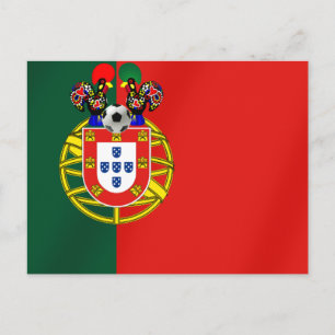 Bandeira Portuguesa Classica por Fás de Portugal Briefkaart