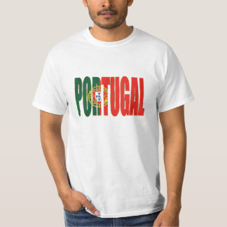 Bandeira Portuguesa - Marca "Portugal" por Fãs T-shirt