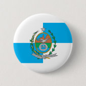 Bandeira Rio de Janeiro Ronde Button 5,7 Cm (Voorkant)