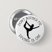 Bandelen Gymnastiek is niet op Humor Button (Voorkant /achterkant)