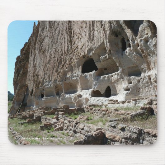 Bandelier Nationaal Monument Mousepad Muismat (Voorkant)