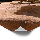 Bandelier National Monument Ancient Pueblo Ladder Poster (Hoek)