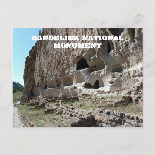 Bandelier National Monument Briefkaart (Voorkant)