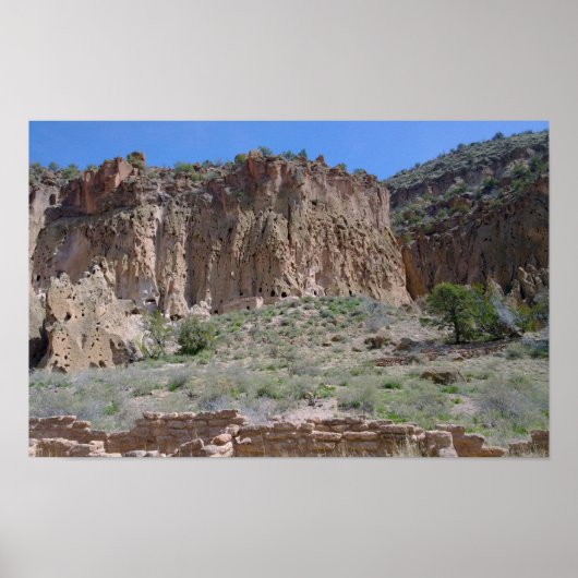 Bandelier National Monument, New Mexico Poster (Voorkant)
