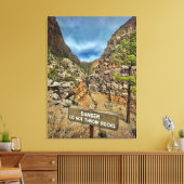 Bandelier NM Canvas Afdruk (Insitu (Woonkamer))