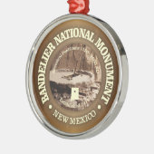 Bandelier (NM) Metalen Ornament (Links)