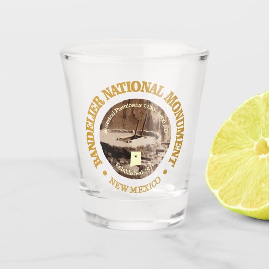 Bandelier (NM) Shot Glas (Voorkant)