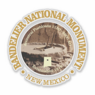 Bandelier (NM) Sticker