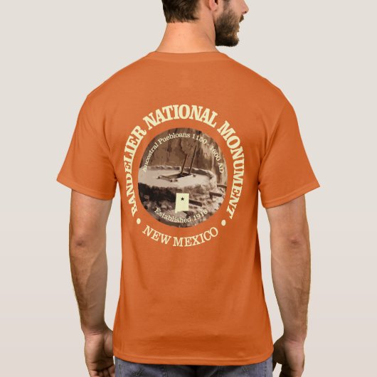 Bandelier (NM) T-shirt (Achterkant)