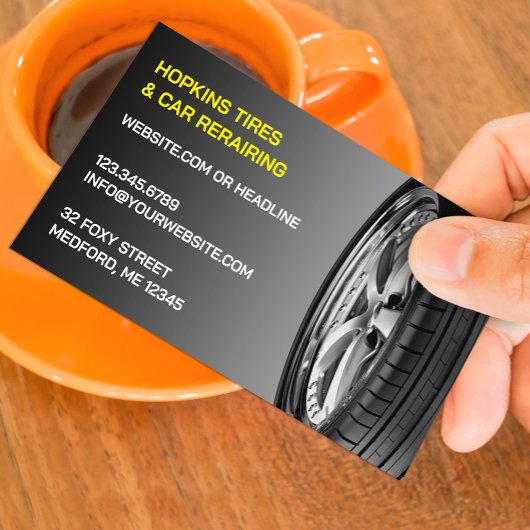 Banden Auto Repair Visitekaartje