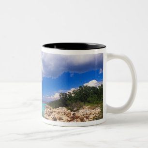 Banden, Barahona, Dominicaanse Republiek, 2 Tweekleurige Koffiemok