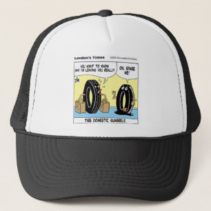 Banden Binnenlandse kwesties Grappige cadeaus T-sh Trucker Pet