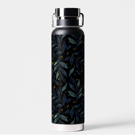 Banden en bessen van peulvruchten waterfles (Achterkant)