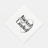 Banden en laden van boogschieten servet (Hoek)