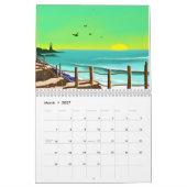 Banden en Surf 2017 Art Calendar Kalender (Mar 2027)
