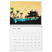 Banden en Surf 2017 Art Calendar Kalender (Jan 2027)