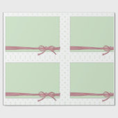 Banden met een Boog Cadeaupapier (Vlak)