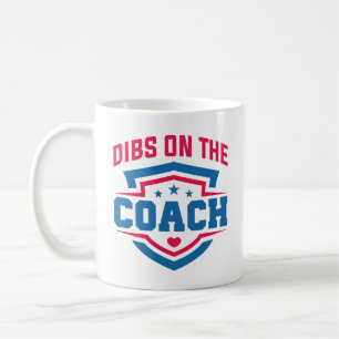 Banden op de coach koffiemok