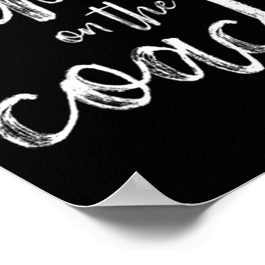 Banden op de coach poster (Hoek)