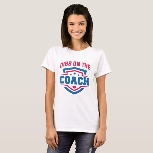 Banden op de coach t-shirt (Voorkant volledig)