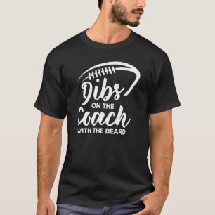Banden op de strook met de Football van de baard. T-shirt