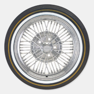 Banden Ronde Sticker