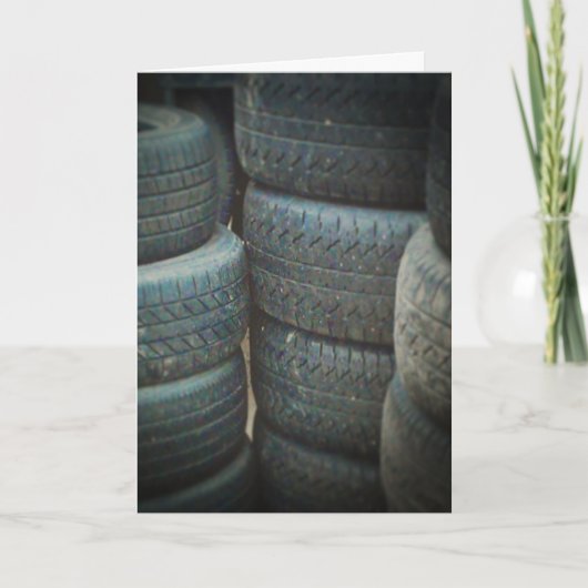 "Banden stapels" beterschap Kaart (Voorkant)