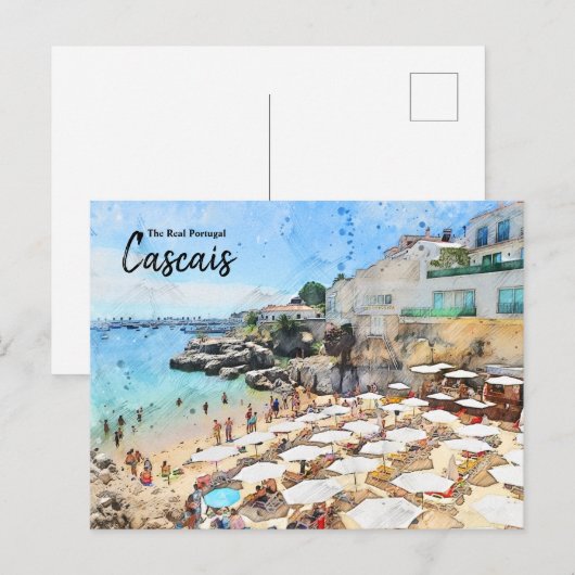 Banden van Cascais, Briefkaart Portugal (Voorkant / Achterkant)