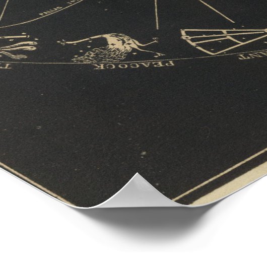 Banden van de planeten poster (Hoek)