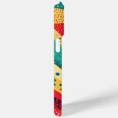 Banden van levendige kleur met stippen Case-Mate iPhone case (Achterkant / Rechts)