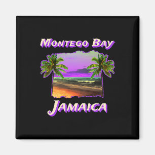 Banden van Montego Bay Jamaica Magneet