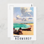 Banden van Normandië, Frankrijk Briefkaart (Voorkant / Achterkant)