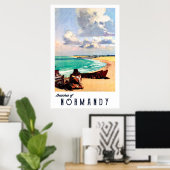 Banden van Normandië, Frankrijk Poster (Thuiskantoor)