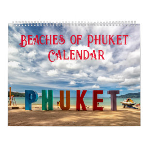 Banden van Phuket, Thailand Kalender