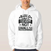 Banden zonder mallen bouwen hoodie (Voorkant)