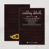 Bandenbloemen Berichten Informatiekaartje (Voorkant / Achterkant)