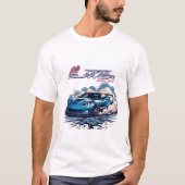 Bandendoder – JDM Drift Car Streetwear T-shirt (Voorkant)