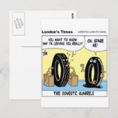 Bandenhuiskwesties Funny Gifts T - shirts Collecti Briefkaart (Voorkant / Achterkant)