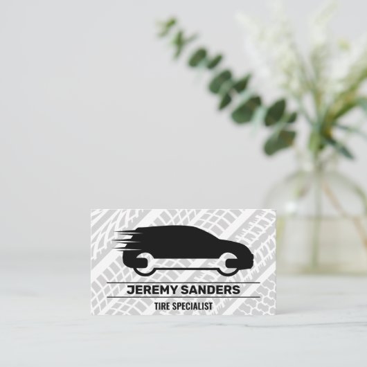 Bandenmerken | Auto-franse Logo Visitekaartje (Staand voorkant)