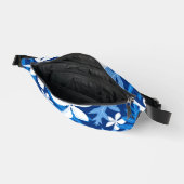 BANDENPATROON IN BLAUW HEUPTASJE (Open)