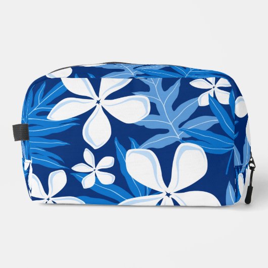 BANDENPATROON IN BLAUW TOILETTASJE (Voorkant)