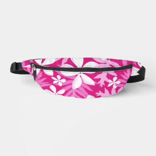 BANDENPATROON IN ROZE HEUPTASJE